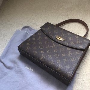 Louis Vuitton Kelly Style Evening Bag